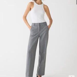 JCrew Sydney Four season stretch Gray Women's wide leg pants size 2